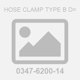 Hose Clamp Type B D=